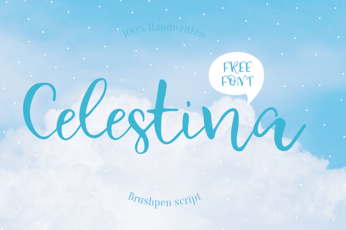 Free Celestina Font - Extended License