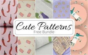 Free Cute Patterns Bundle | Extended License