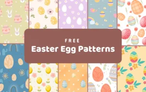 Free Easter Egg Patterns | Extended Commercial License