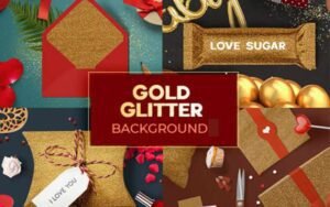 Free Gold Glitter Background Images, Vectors | Extended License