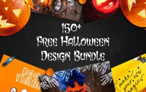 Free Halloween Design Bundle | Extended Commercial License