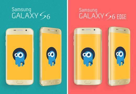 Free High-Res Samsung Galaxy Mockup S6 & S6 Edge | Extended License