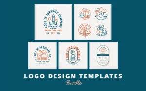 Free Logo Design Templates Bundle | Extended License