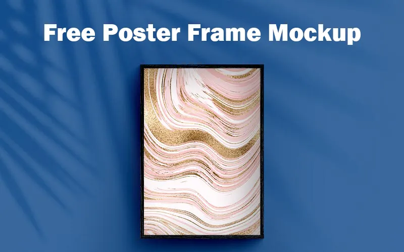 Free Poster Frame Mockup