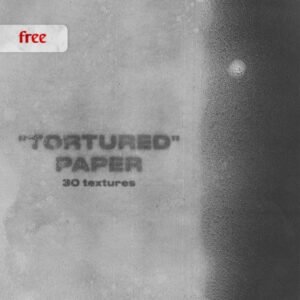 Free Tortured Paper Textures - Extended License