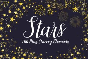 Freebie - 100+ Starry Night Elements to Impress Your Audience
