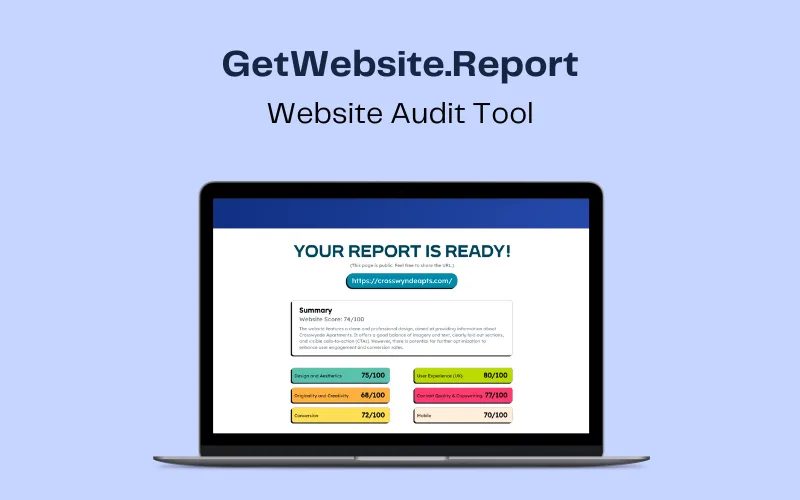 GetWebsite.Report - Website Audit Tool | Lifetime Access