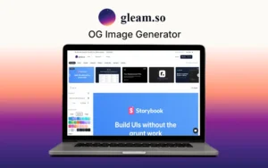 Gleam - OG Image Generator | Lifetime Access