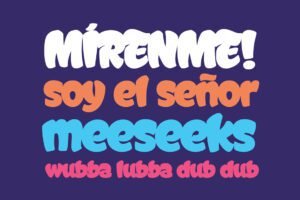 Graffismo Free Display Font | Extended License