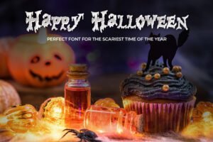 Happy Halloween Font - Freebie | Commercial License