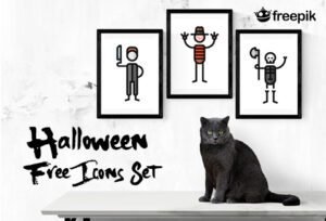 Happy Haunting With 150 Halloween Free Icons Set | FREEBIE