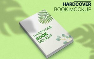 Hardcover Book Mockup Freebie