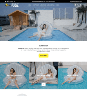 HolidayPol ( Sea Shell Pool Floating Store)