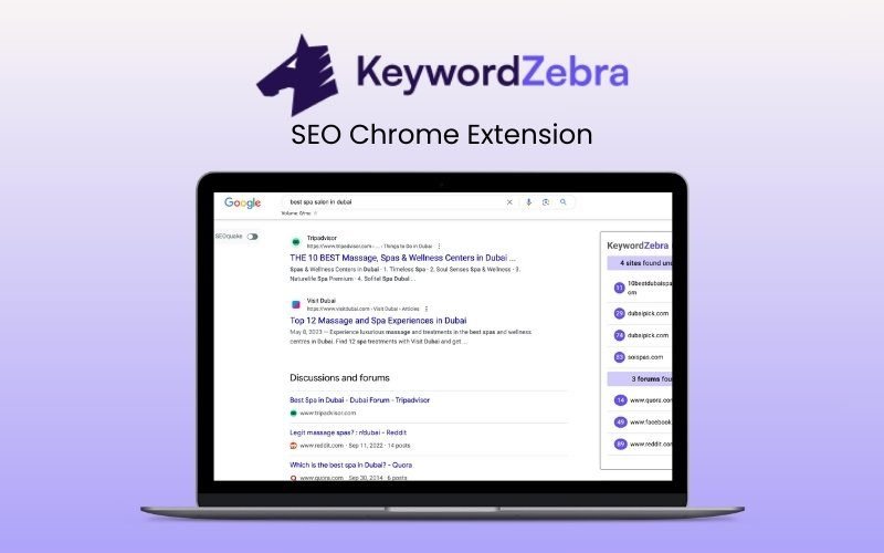 Keyword Zebra - SEO Chrome Extension | Lifetime Access