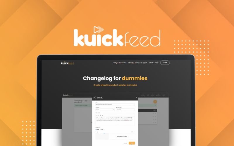 KuickFeed - Fast & Simple Changelog Software | Lifetime Access