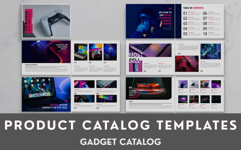 Landscape Product Catalog Templates – Gadget | Extended License