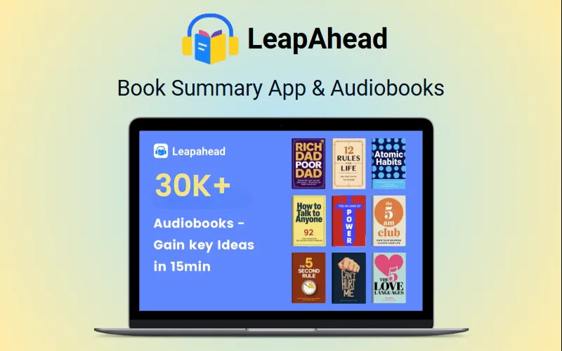 LeapAhead - Book Summary App & Audiobooks | Annual Access