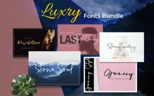 Luxury Fonts Bundle