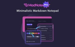 MadNotes PRO - Minimalistic Markdown Notepad | Lifetime Access