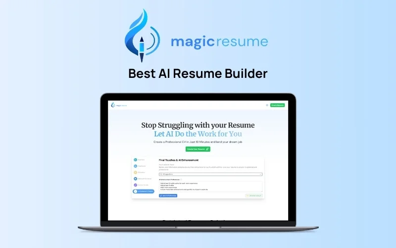 MagicResumeAI - Best AI Resume Builder | Lifetime Access