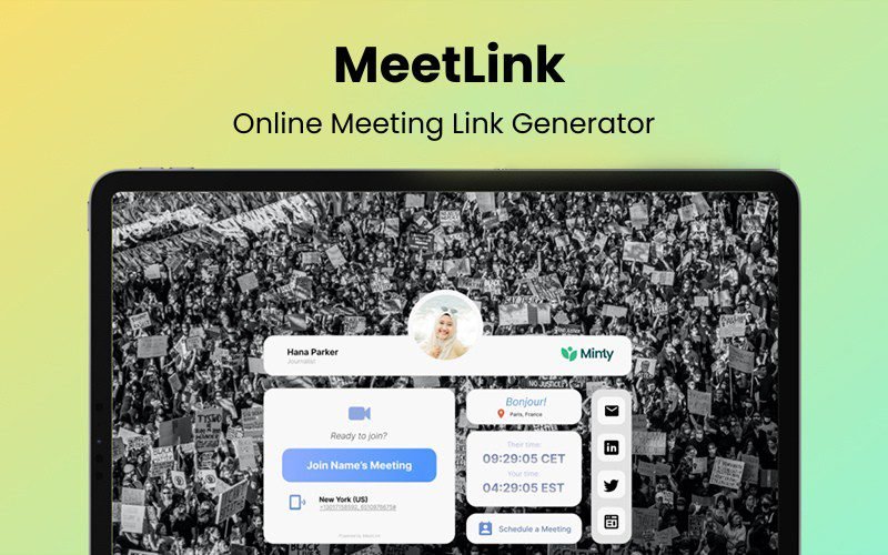 MeetLink - Online Meeting Link Generator | Lifetime Access