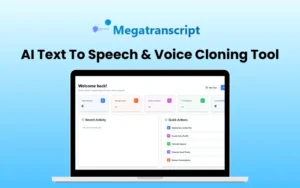 Megatranscript - AI Text To Speech & Voice Cloning Tool | Lifetime Access