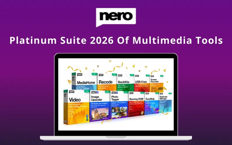Nero Platinum Suite 2026 Of Multimedia Tools (Windows) | Lifetime Access
