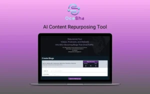 OceSha - AI Content Repurposing Tool | Lifetime Access