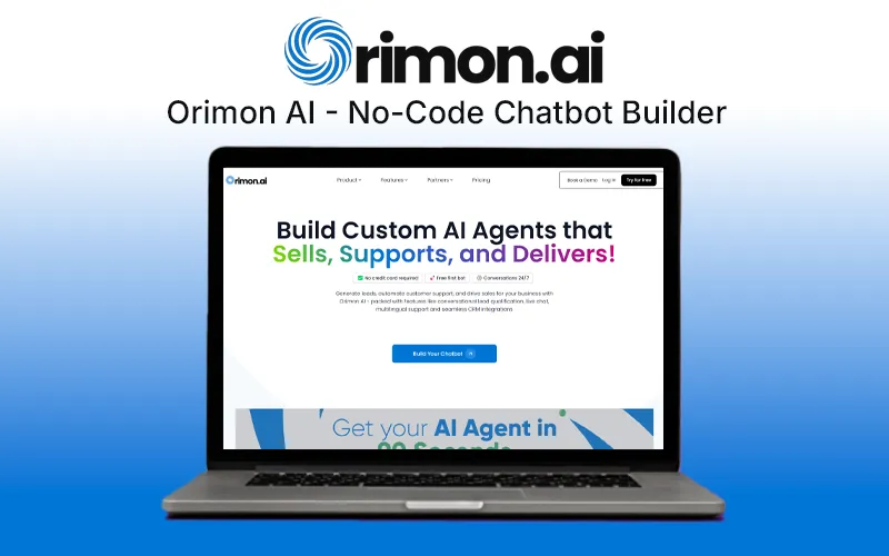 Orimon AI - No-Code Chatbot Builder | Lifetime Access