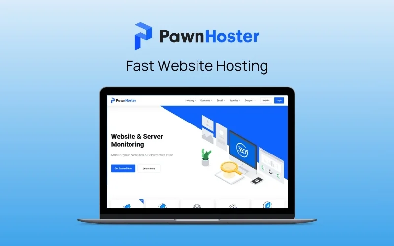 PawnHoster - Fast Website Hosting | Lifetime Access