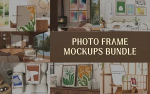 Photo Frame Mockups Bundle | Commercial License