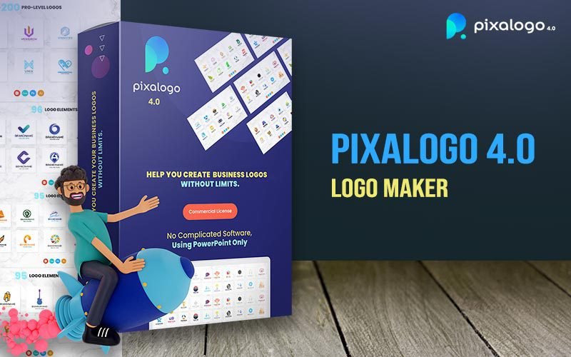 Pixalogo – The Best Logo Design Bundle | Commercial License