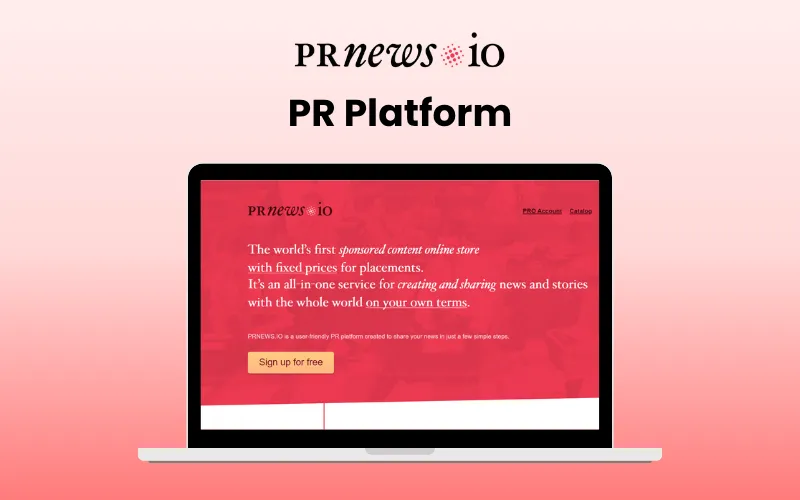 PRNEWS.IO - PR Platform | Lifetime Access