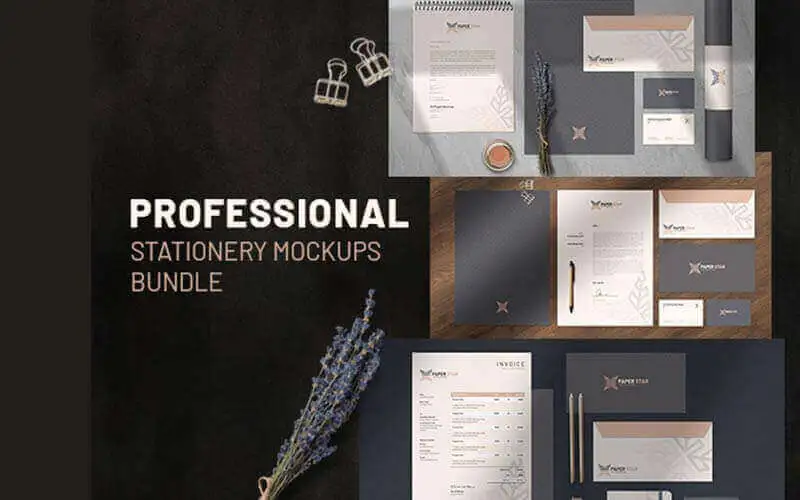 Professional Stationery Mockup FREEBIE | Commercial Use License