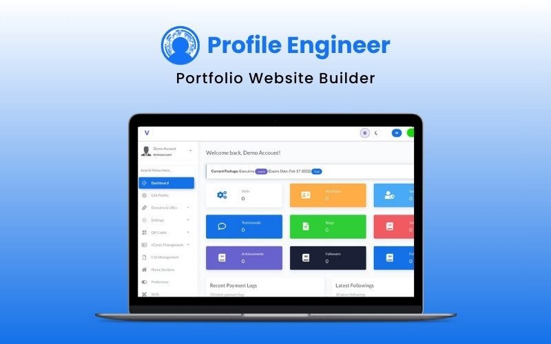 Profile Engineer - Portfolio Website Builder | Lifetime Access