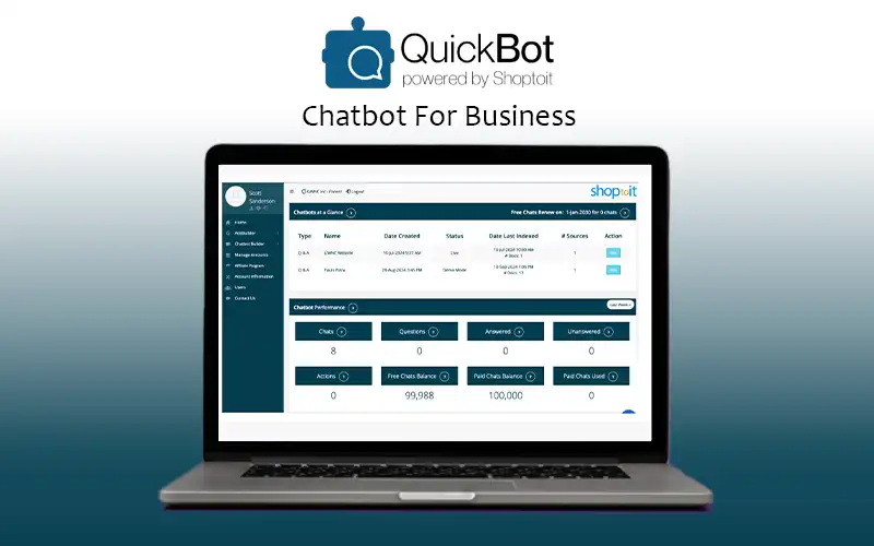 QuickBot - Chatbot For Business | Lifetime Access
