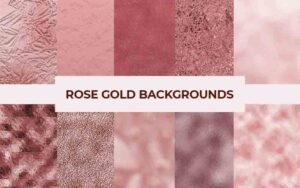 Rose Gold Backgrounds Bundle - Free Download!