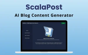 ScalaPost - AI Blog Content Generator (Win - 2PC) | Lifetime Access