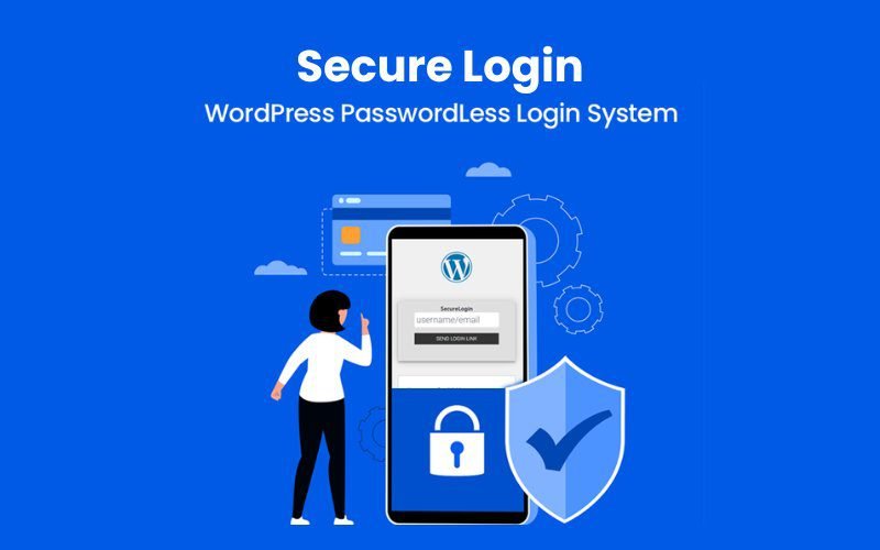 Secure Login - WordPress Passwordless Login System | Lifetime Access