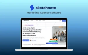 Sketchnote - Marketing Agency Software | Annual Subscription