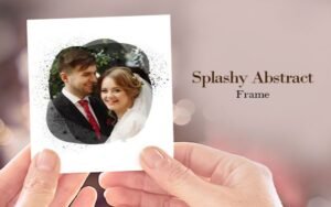 Splashy Abstract Frame Design