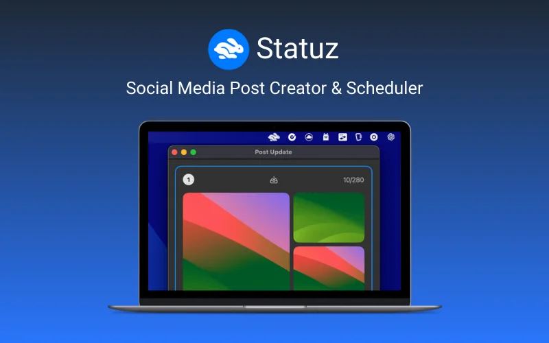 Statuz - Social Media Post Creator & Scheduler | Annual Subscription