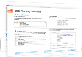 Sunday Freebie: SEO Planning Template