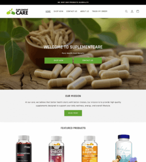 SuplementCare ( Supplements Store)