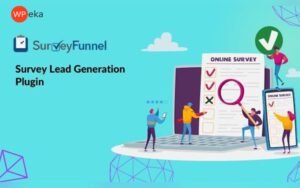 SurveyFunnel - WP Plugin For Better Conversion Rates - 1 Year License For 20 Sites