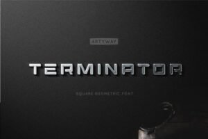Terminator Font - Freebie