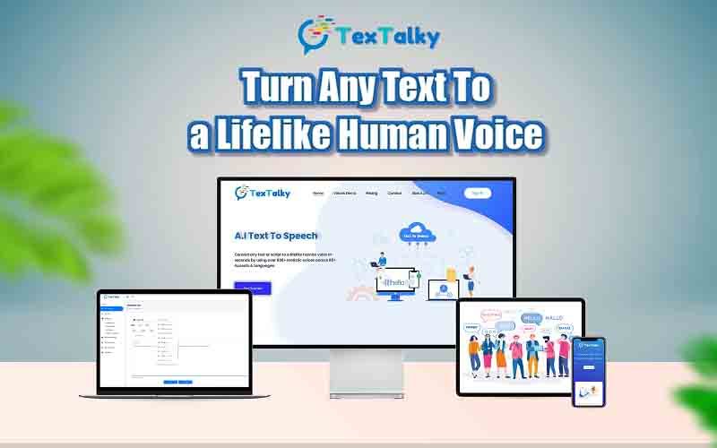 TexTalky - Text to Speech Synthesis Tool | Lifetime Access