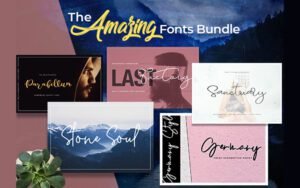 The Amazing Fonts Bundle With 51 Elegant & Creative Fonts | DealClub