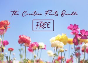 The Creative Fonts Bundle: 5 Fonts - Freebie