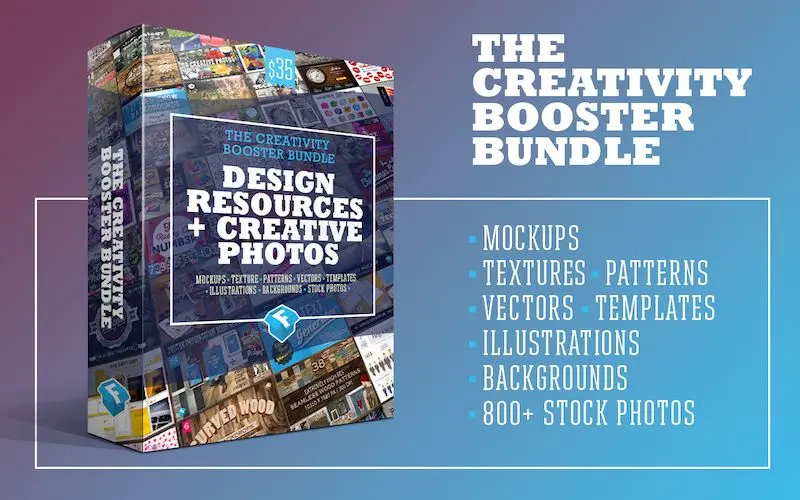 The Creativity Booster Bundle: Graphic Designer Resources | Extended License